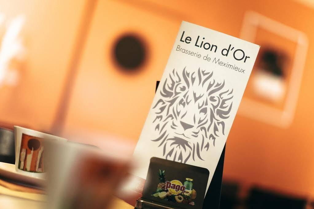 Hotel Brasserie Le Lion D'Or Meximieux Dış mekan fotoğraf